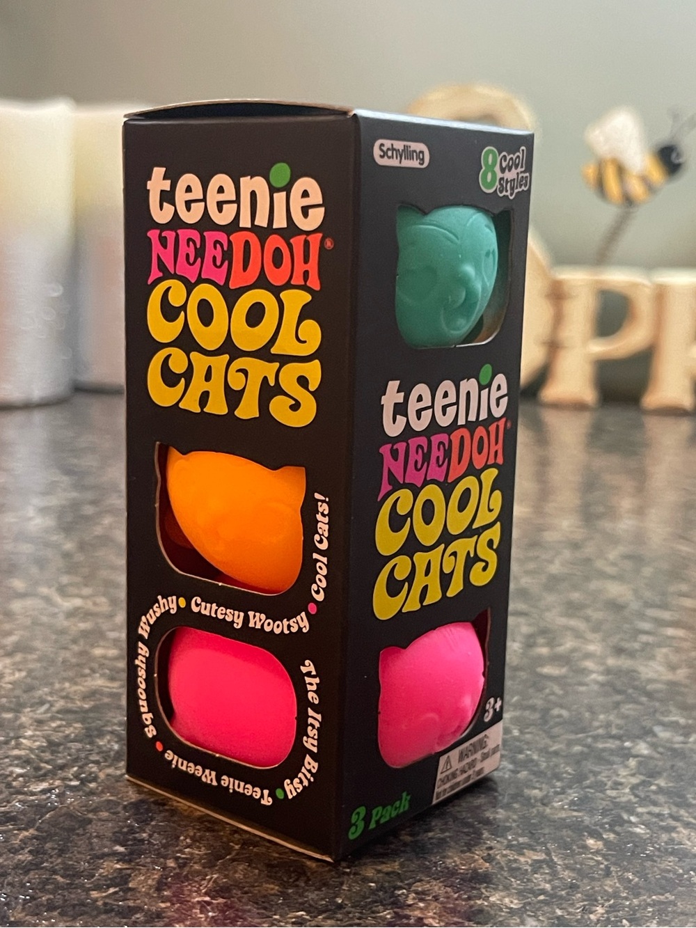 NeeDoh Teenie cool cats 3 pack!